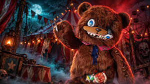 The Origin of HamiKuma: The Tragic Story Behind Halloween Horror Nights’ Creepy Bear